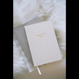 New "Thoughts. Feelings. Desires." clothbound hardcover journal, blank pages